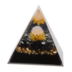 Orgone Pyramid Crystal Chakra Pyramid Promotes Psychological Growth for Living Room Bedroom Office