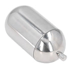 Cotton Swab Holders 304 Stainless Steel Light Luxury Dustproof Cotton Swab Canisters with Lid for Home Bathroom