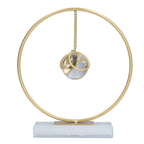 Crystal Ball Ornament Modern Simple Abstract Style Add Vitality Safe Durable Widely Used Fortune Teller Crystal Ball