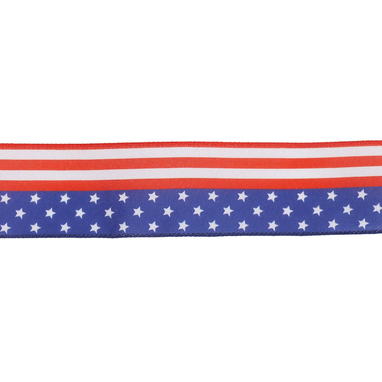 Patriotic Ribbon 6.5cm Width 10m Length 4th of July Independence Day for Decoration