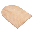 Wooden Bread Tray Natural Safe Multifunction Bread Dessert Tray for Home KitchenOval