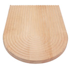 Wooden Bread Tray Natural Safe Multifunction Bread Dessert Tray for Home KitchenOval