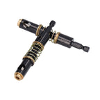 Hinge Drill Bit High Speed Steel Hinge Hole Puncher 5mm 1/4inch Woodworking Drilling Accessory
