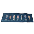 Floor Mat Prevent Slip Wearable Comfortable Cute Pattern Kitchen Pad for Living Room Bathroom Doorway Fish 40x120cm / 15.8x47.2in