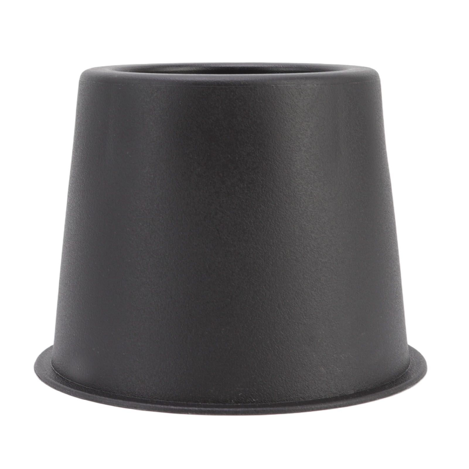 6 PCS Anti Vibration Pads Sofa Feet Pad Furniture Riser Mat for Table Cabinet Bed 3in Black Round