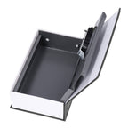 Book Shaped Steel Safe Classic Secret Book Safe Lock Password Type Household Storage BoxBlack