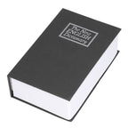Book Shaped Steel Safe Classic Secret Book Safe Lock Password Type Household Storage BoxBlack