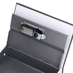 Book Shaped Steel Safe Classic Secret Book Safe Lock Password Type Household Storage BoxBlack