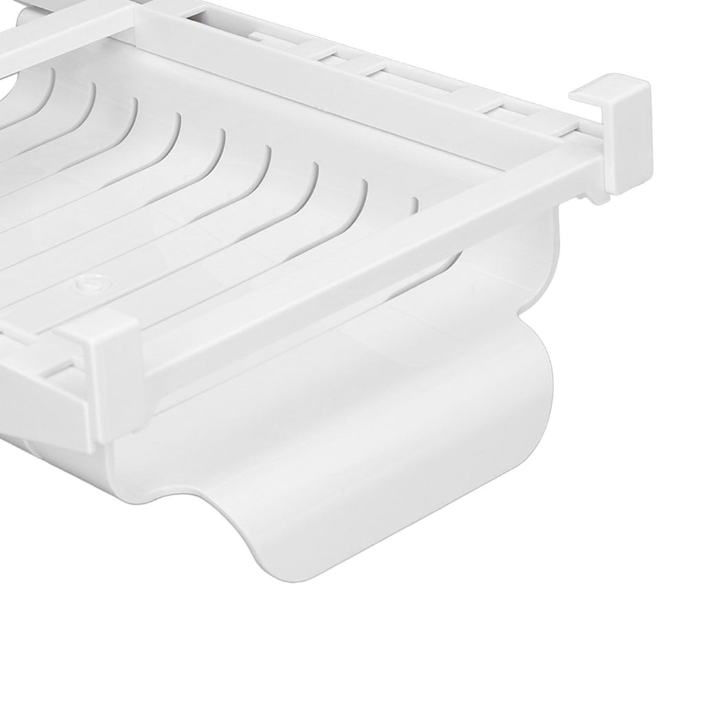 Refrigerator Storage Rack Household Refrigerator Latest Keeping Bag Sealed Bag Telescopic Track Storage Bracket