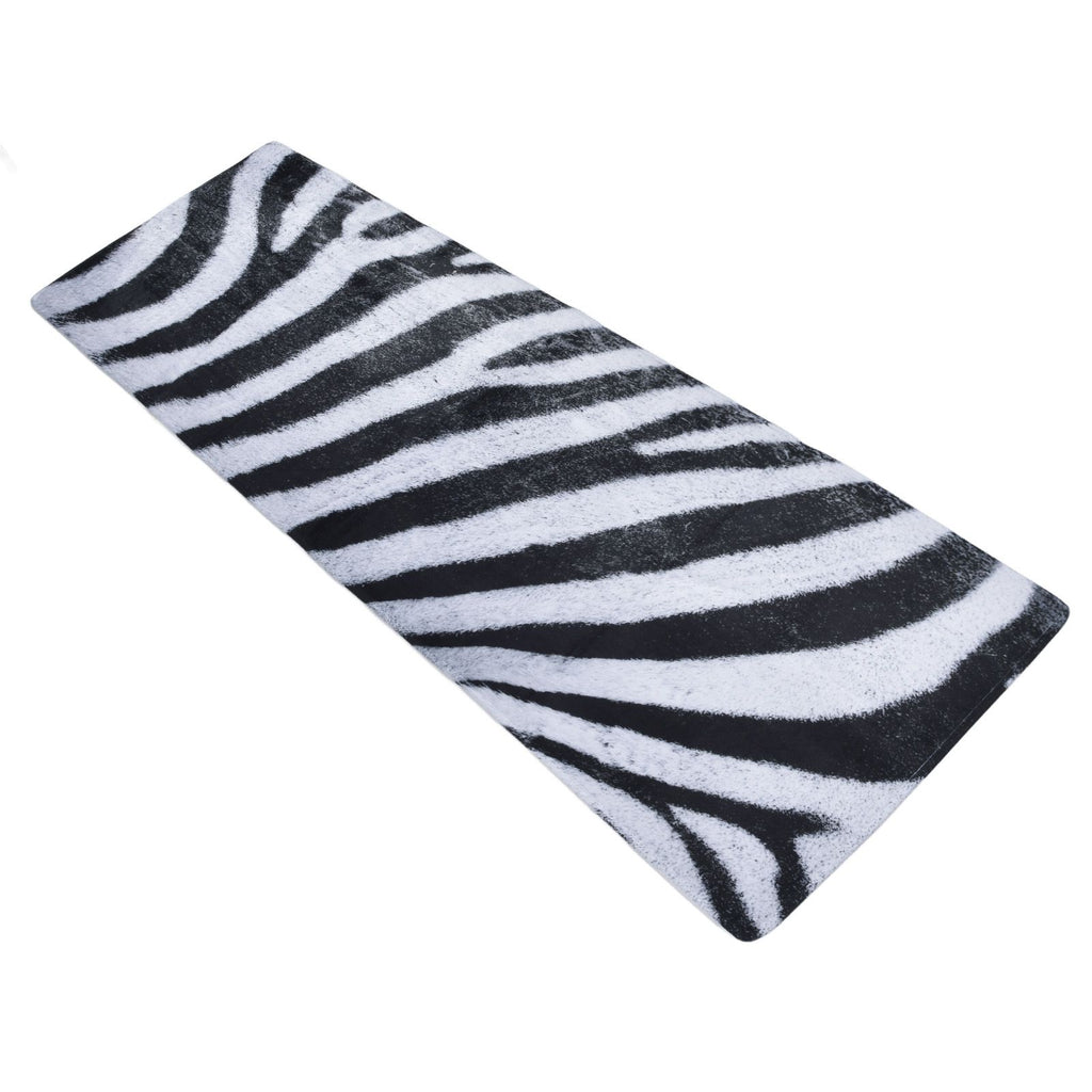 Home Absorbent Carpet Bathroom Kitchen Anti Slip Floor Mats Black and White Home Decorative Carpets