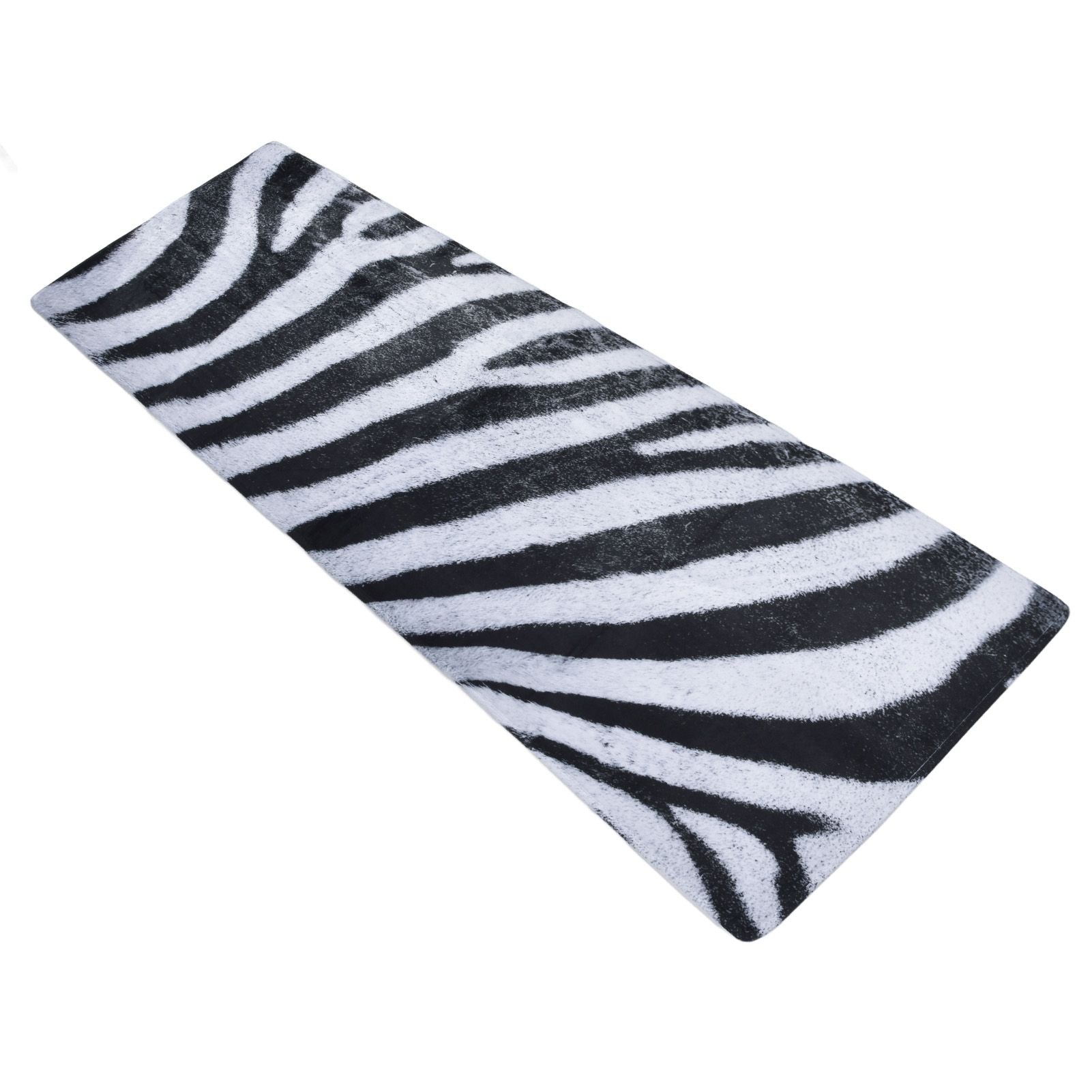 Home Absorbent Carpet Bathroom Kitchen Anti Slip Floor Mats Black and White Home Decorative Carpets