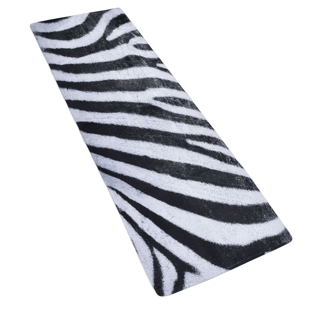 Home Absorbent Carpet Bathroom Kitchen Anti Slip Floor Mats Black and White Home Decorative Carpets