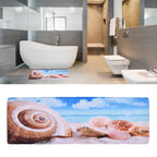 3D Pattern Doormat Soft Rectangular Anti Slip Decorative Floor Mat for Living Room Bedroom Kitchen