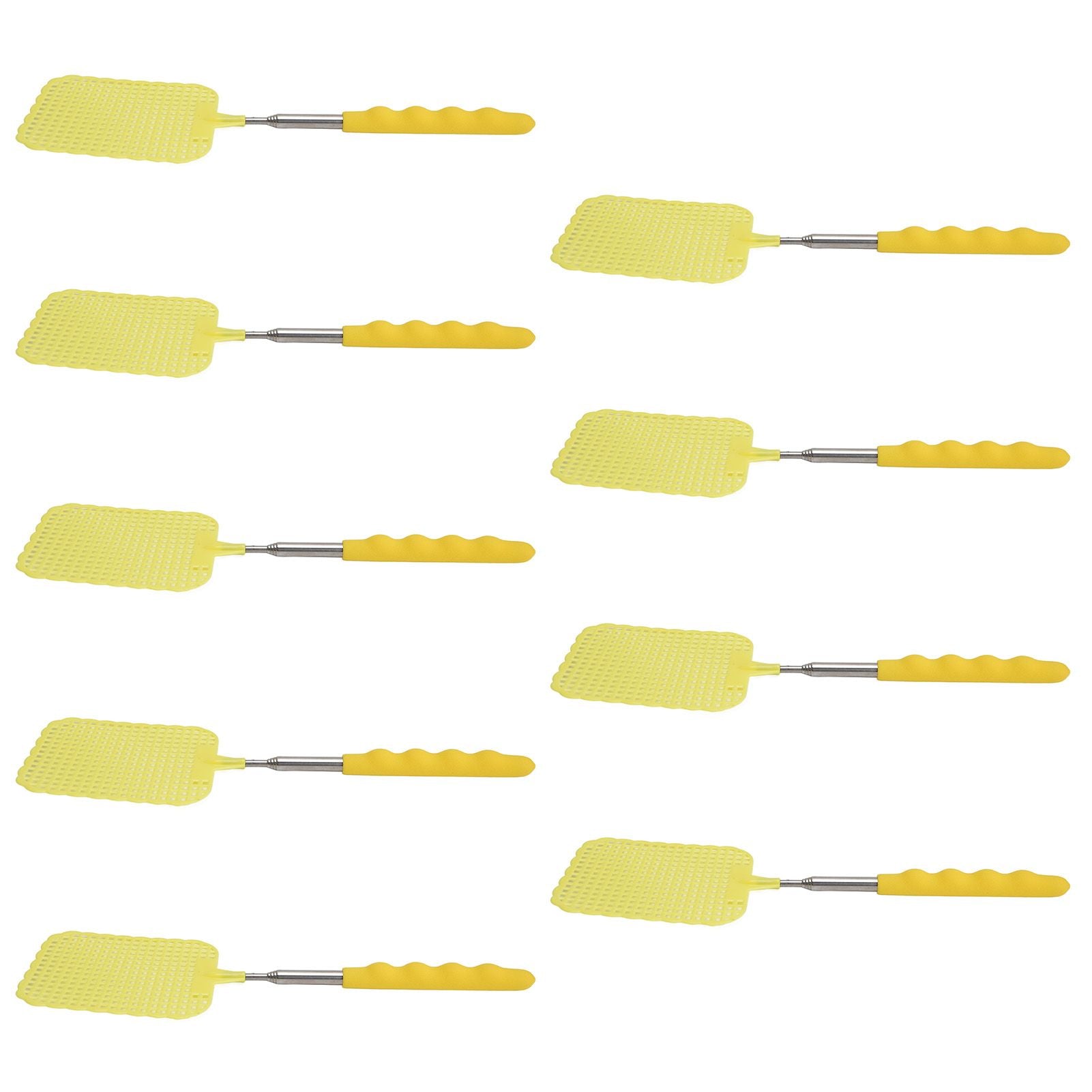 9PCS Retractable Fly Swatter Telescopic Extendable Fly Swatter Prevent Pest Mosquito Tool
