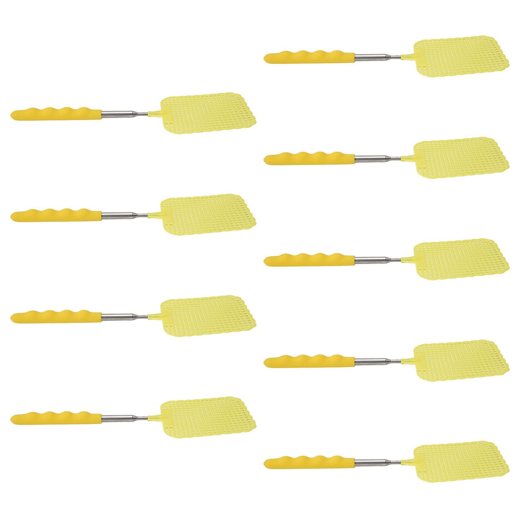 9PCS Retractable Fly Swatter Telescopic Extendable Fly Swatter Prevent Pest Mosquito Tool