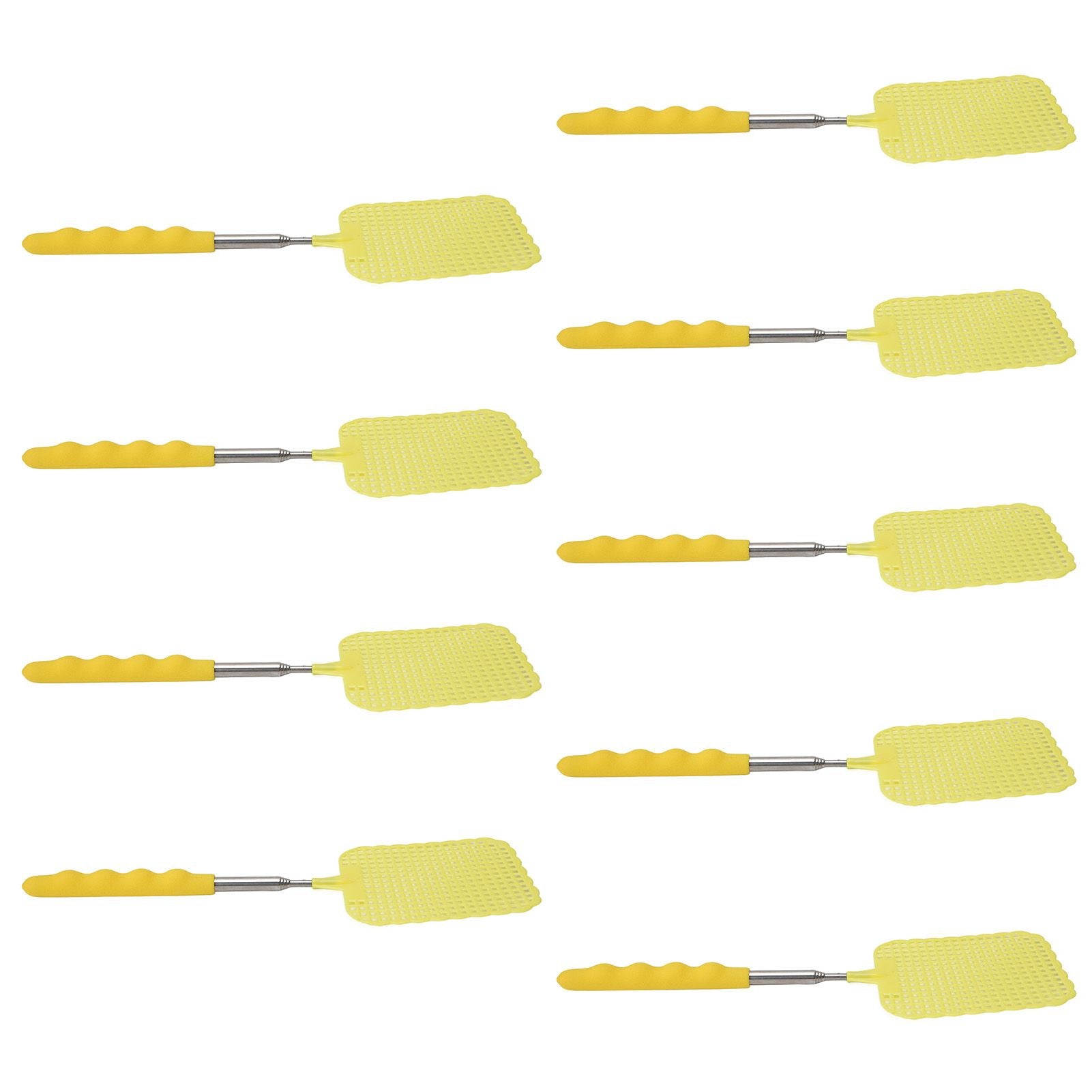 9PCS Retractable Fly Swatter Telescopic Extendable Fly Swatter Prevent Pest Mosquito Tool