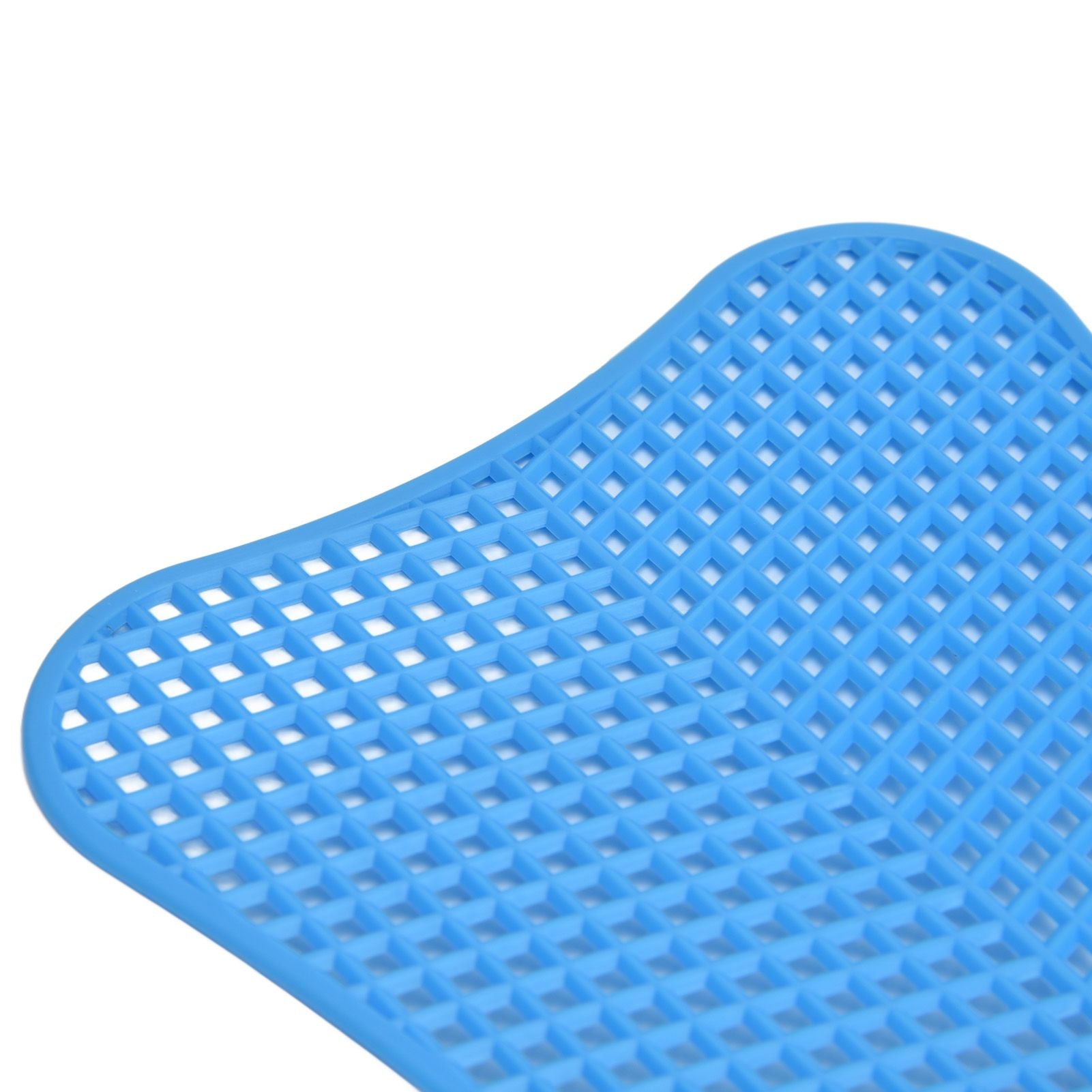 5Pcs Fly Swatter Blue Lightweight Flexible Convenient Thickened Fly Racket with Retractable Rod