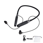 Wireless Hang Neck Type Earphone with 32G Memory LED Display Stereo Hanging Neck Headset