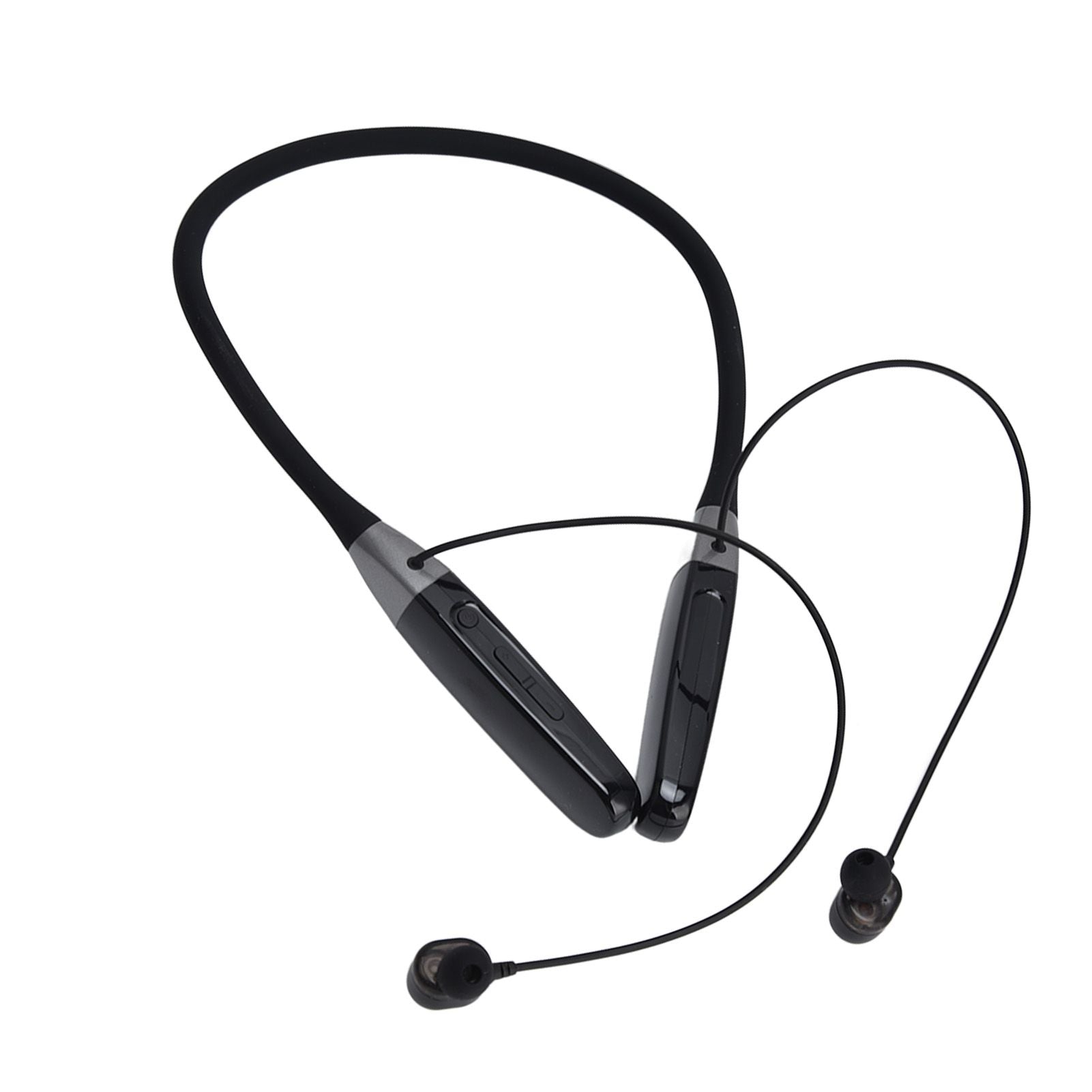 Wireless Hang Neck Type Earphone with 32G Memory LED Display Stereo Hanging Neck Headset