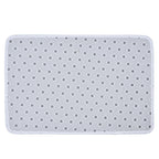 Household Bathroom Floor Carpet Water Absorption Anti Slip Flannel Mat for Door Toilet50x80cm