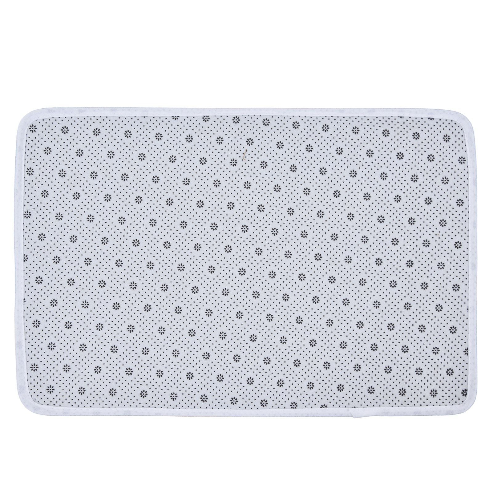 Household Bathroom Floor Carpet Water Absorption Anti Slip Flannel Mat for Door Toilet50x80cm