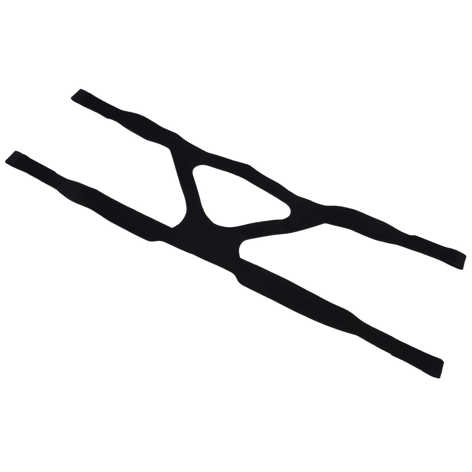 Universal Anti Snore Headgear Strap Nylon Elastic Anti Snoring Head Band for RespiratorBlack