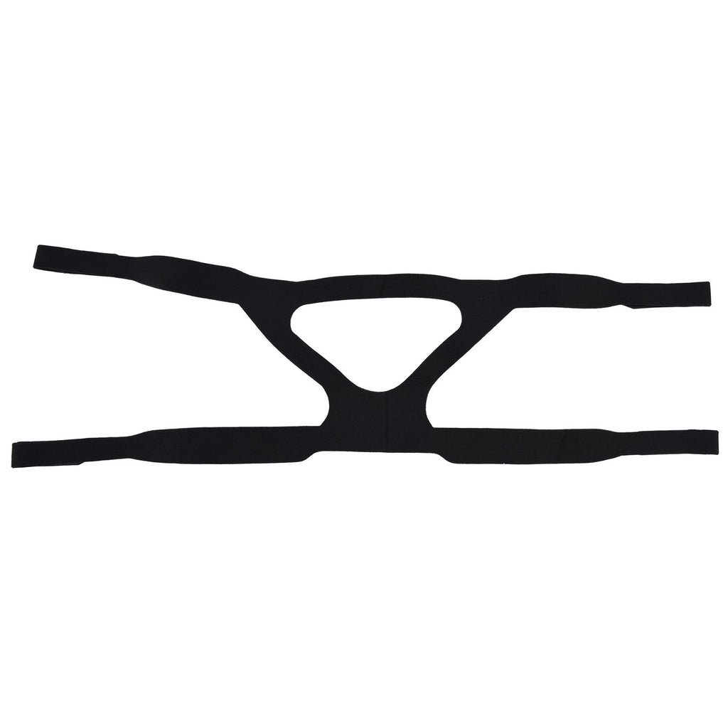 Universal Anti Snore Headgear Strap Nylon Elastic Anti Snoring Head Band for RespiratorBlack