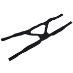 Universal Anti Snore Headgear Strap Nylon Elastic Anti Snoring Head Band for RespiratorBlack