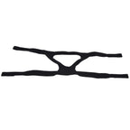 Universal Anti Snore Headgear Strap Nylon Elastic Anti Snoring Head Band for RespiratorBlack