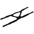Universal Anti Snore Headgear Strap Nylon Elastic Anti Snoring Head Band for RespiratorBlack