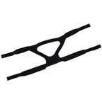 Universal Anti Snore Headgear Strap Nylon Elastic Anti Snoring Head Band for RespiratorBlack