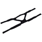 Universal Anti Snore Headgear Strap Nylon Elastic Anti Snoring Head Band for RespiratorBlack