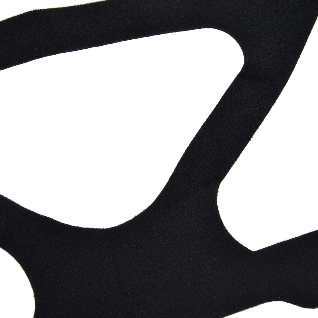 Universal Anti Snore Headgear Strap Nylon Elastic Anti Snoring Head Band for RespiratorBlack