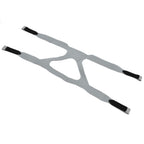 Universal Anti Snore Headgear Strap Nylon Elastic Anti Snoring Head Band for RespiratorGrey