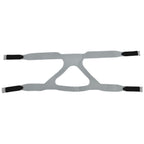 Universal Anti Snore Headgear Strap Nylon Elastic Anti Snoring Head Band for RespiratorGrey