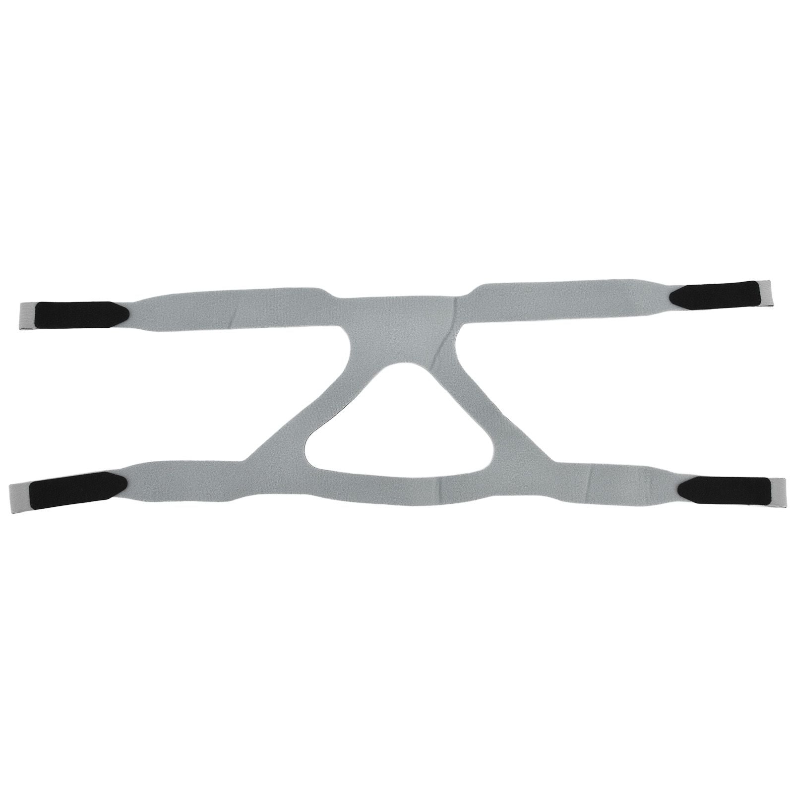Universal Anti Snore Headgear Strap Nylon Elastic Anti Snoring Head Band for RespiratorGrey
