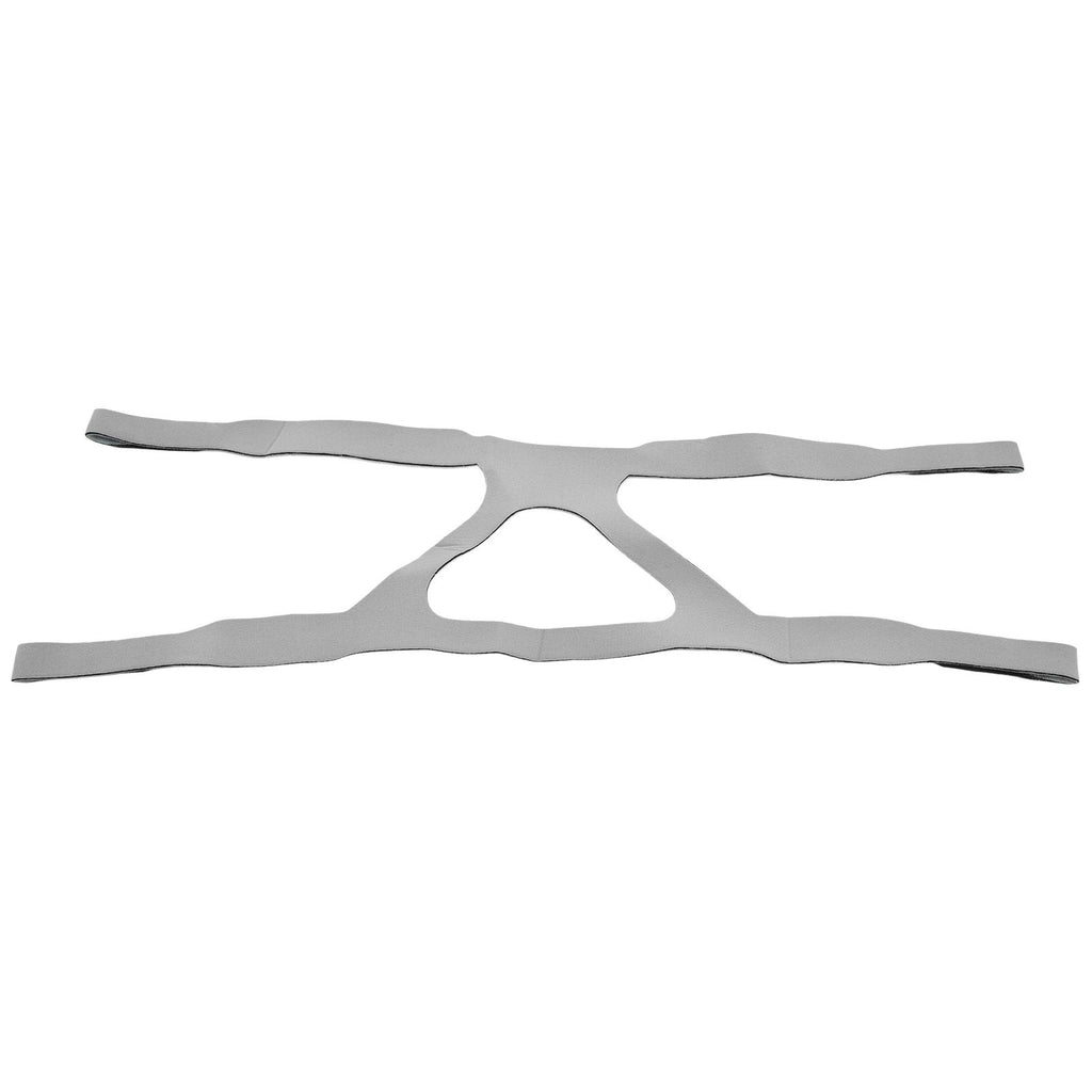 Universal Anti Snore Headgear Strap Nylon Elastic Anti Snoring Head Band for RespiratorGrey