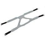 Universal Anti Snore Headgear Strap Nylon Elastic Anti Snoring Head Band for RespiratorGrey