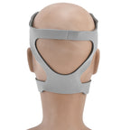 Universal Anti Snore Headgear Strap Nylon Elastic Anti Snoring Head Band for RespiratorGrey