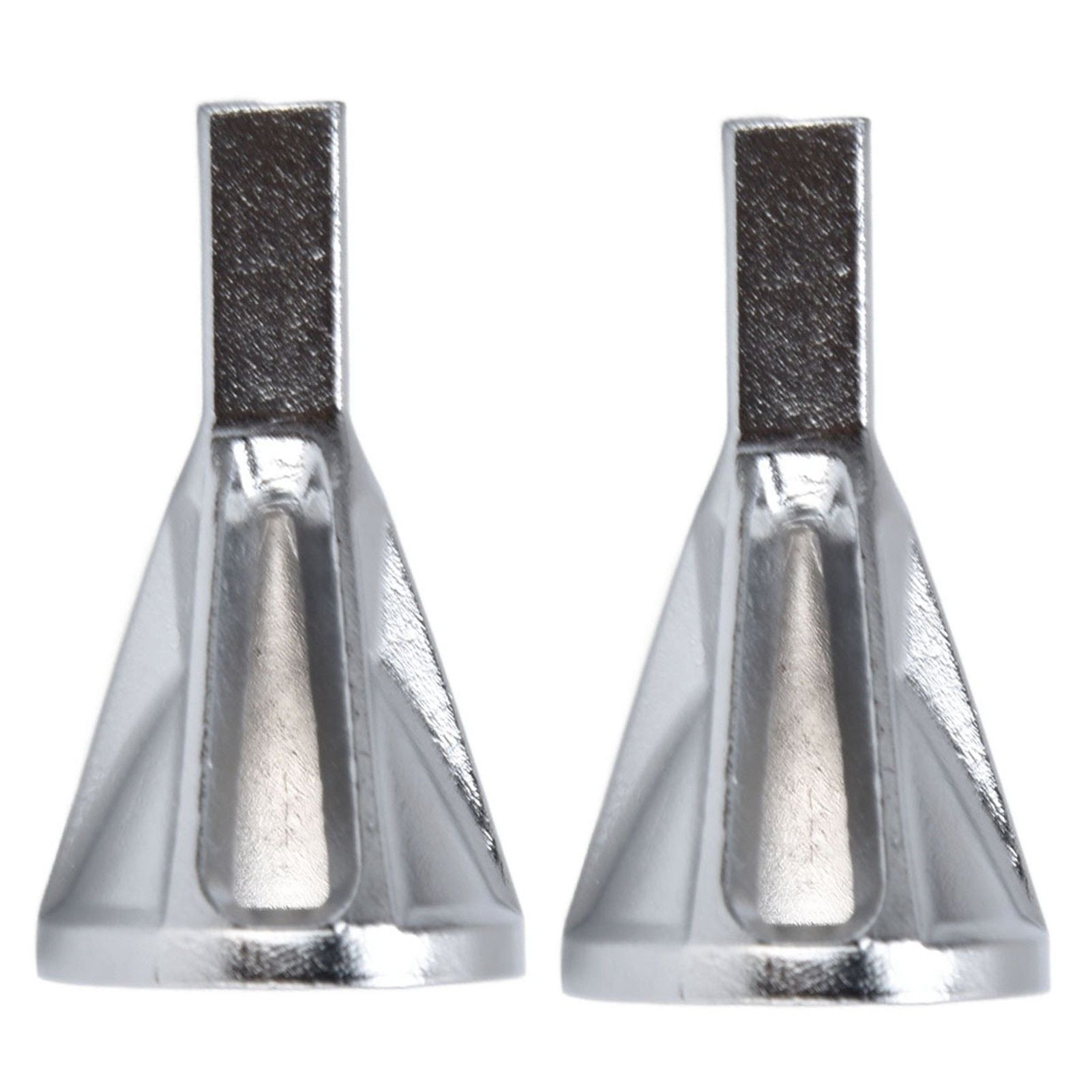2pcs Deburring Chamfering Device Triangular Handle Deburring External Drill for Stainless Steel Copper Brass Aluminum