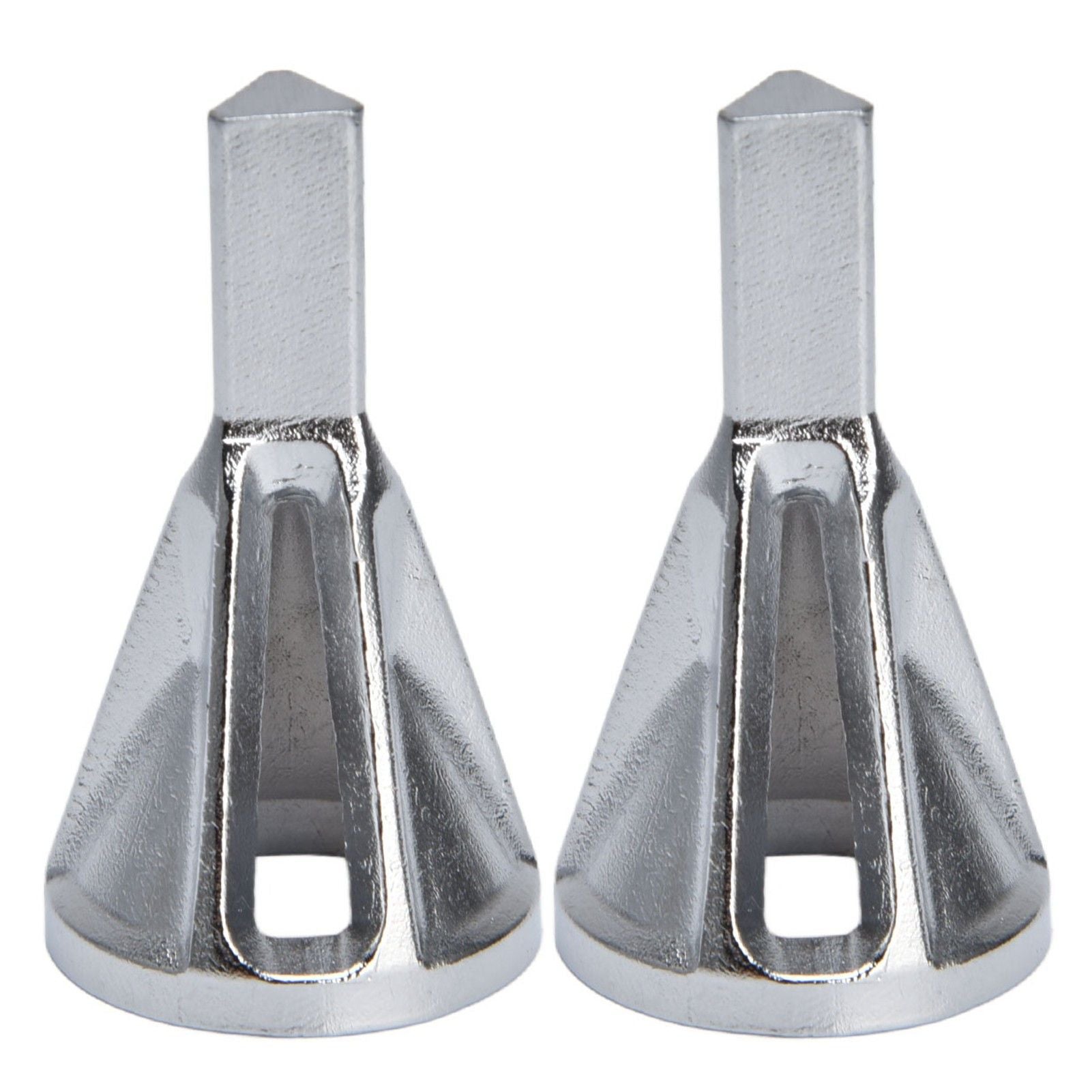 2pcs Deburring Chamfering Device Triangular Handle Deburring External Drill for Stainless Steel Copper Brass Aluminum