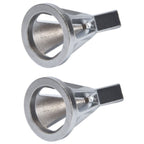 2pcs Deburring Chamfering Device Triangular Handle Deburring External Drill for Stainless Steel Copper Brass Aluminum