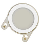Hole Decorative Hooks Double Hooks Fashion Simple Easy to Install ABS Wall Hook for Hotels Bedrooms Bathrooms