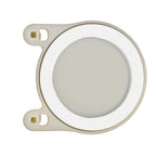 Hole Decorative Hooks Double Hooks Fashion Simple Easy to Install ABS Wall Hook for Hotels Bedrooms Bathrooms