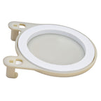Hole Decorative Hooks Double Hooks Fashion Simple Easy to Install ABS Wall Hook for Hotels Bedrooms Bathrooms