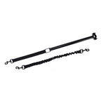 Hands Free Dog Leash Black Thicken Dog Bike Attachment Traction Belt with Hex Wrench for Dog Training Running Exercising
