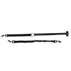 Hands Free Dog Leash Black Thicken Dog Bike Attachment Traction Belt with Hex Wrench for Dog Training Running Exercising