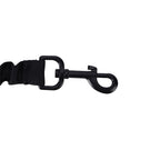 Hands Free Dog Leash Black Thicken Dog Bike Attachment Traction Belt with Hex Wrench for Dog Training Running Exercising