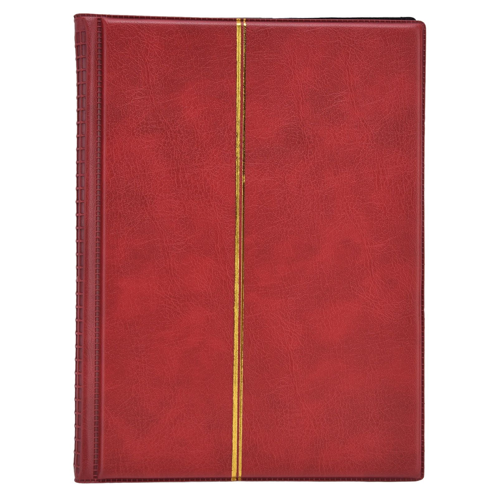 Coin Collection Book 250 Pocket Commemorative Coin Collecting Holder Storage Album Book for HomeRed