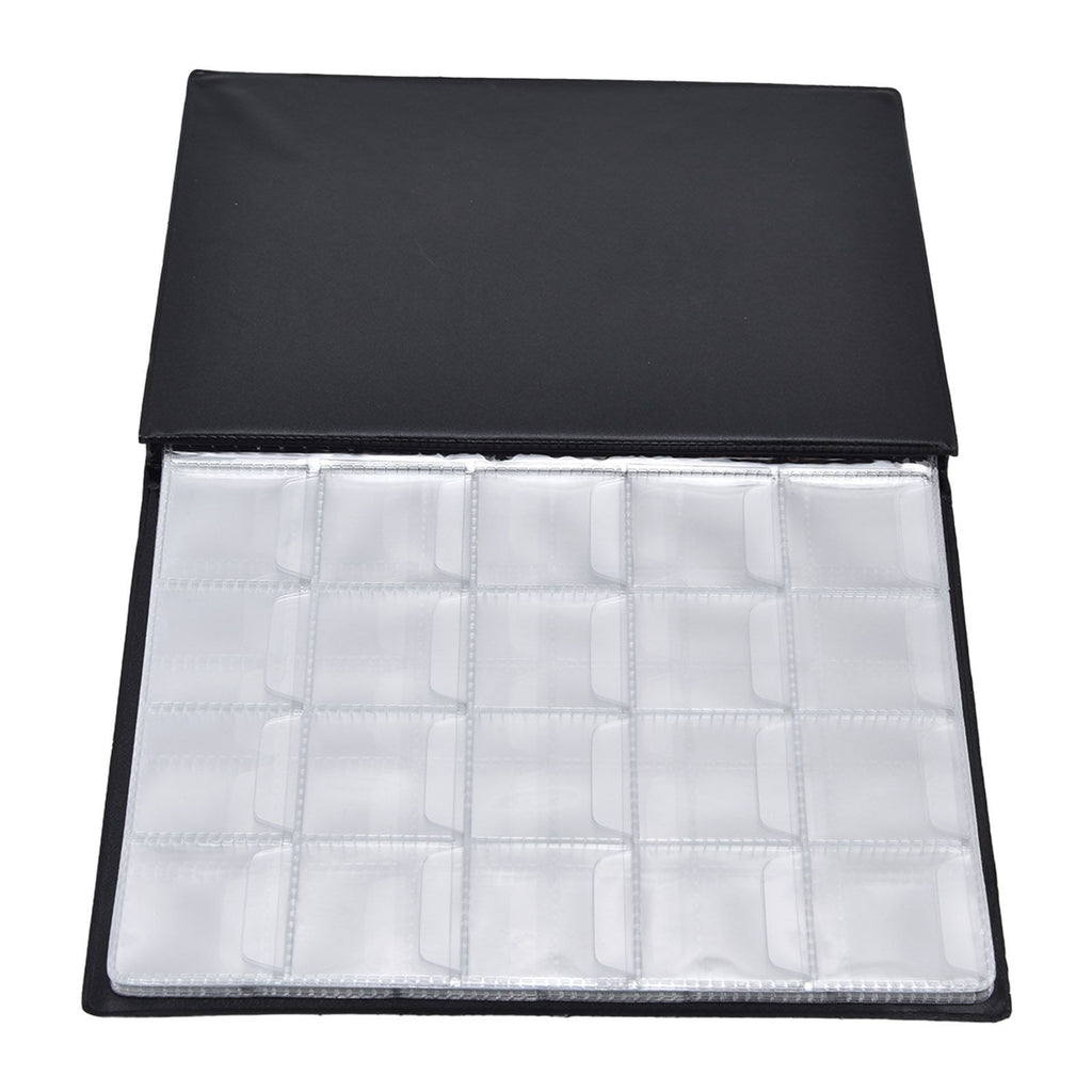 Coin Collection Book 250 Pocket Commemorative Coin Collecting Holder Storage Album Book for HomeRed
